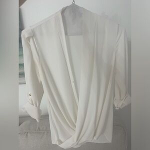 Rachel Roy, Small, White Blouse